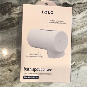 LALO Gray Bath Spout Cover